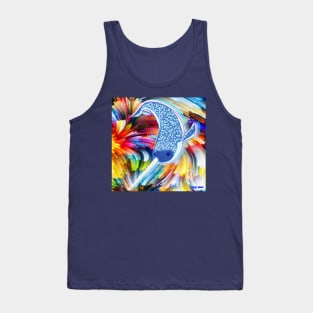 the pride and the narwal ecopop pattern Tank Top